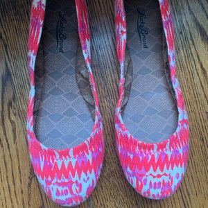 Lucky brand flats worn once